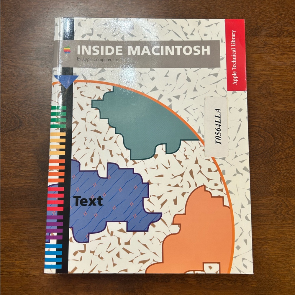 Apple Inside Macintosh - Multicolor Design